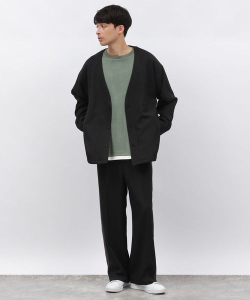 LAKOLE(ラコレ)の「ツイルスエードレイヤープルオーバー / 140615(Tシャツ/カットソー・メンズ・チャコールグレー/ライトグレー/ライトグリーン/ピンク・SMALL/MEDIUM/LARGE/X-LARGE)」の8枚目の写真