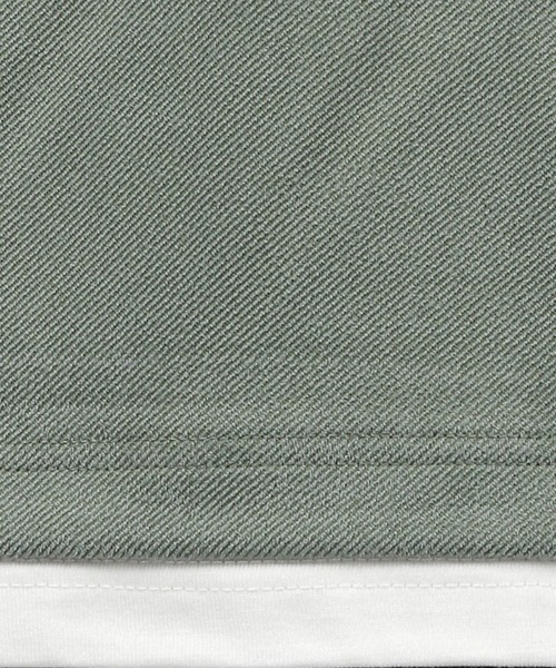 LAKOLE(ラコレ)の「ツイルスエードレイヤープルオーバー / 140615(Tシャツ/カットソー・メンズ・チャコールグレー/ライトグレー/ライトグリーン/ピンク・SMALL/MEDIUM/LARGE/X-LARGE)」の19枚目の写真