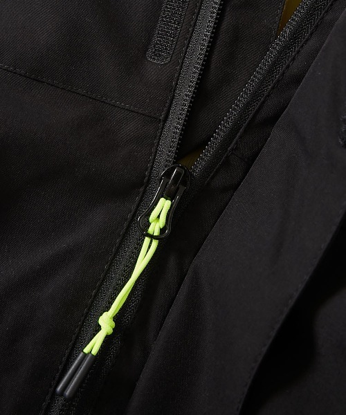 devirock（デビロック）の「撥水 耐水圧(5000mm以上) 普段着としても使える 中綿スノージャケット（ダウンジャケット/コート・キッズ・パープル系7/ブラック/スカイブルー・100cm/110cm/120cm/130cm/140cm/150cm/160cm）」の5枚目の写真