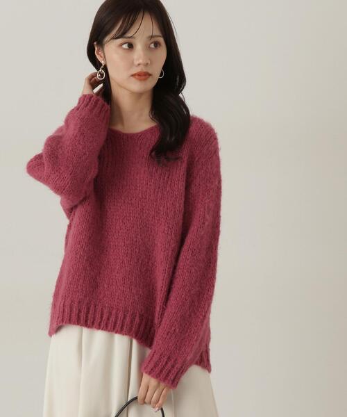 PROPORTION BODY DRESSING(プロポーションボディドレッシング)の「ローゲージニット / 1214270930(ニット/セーター・レディース・グレー/ベージュ/ピンク・FREE)」の3枚目の写真