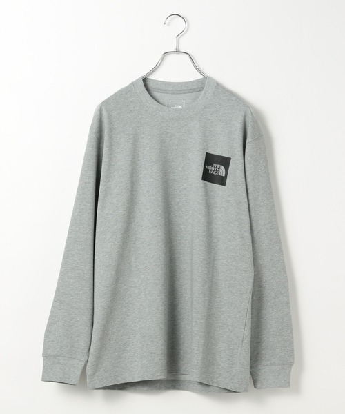 THE NORTH FACE(ザノースフェイス)の「【THE NORTH FACE(ザ・ノース・フェイス)】スクエアロゴロングスリーブT(WOMEN)(Tシャツ/カットソー・レディース・ブラック/クリアブルー/グレー/ホワイト・LARGE)」の3枚目の写真