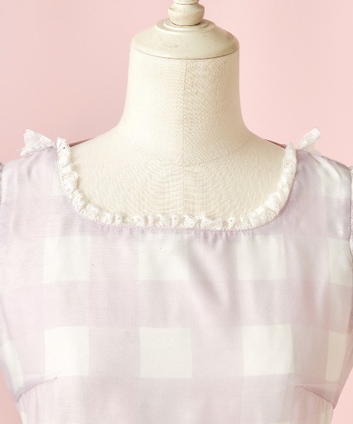 ワンピース Mellfy memory Fairy love Gingham check mellfy memory（メルフィーメモリー）の「Fairy love Gingham check