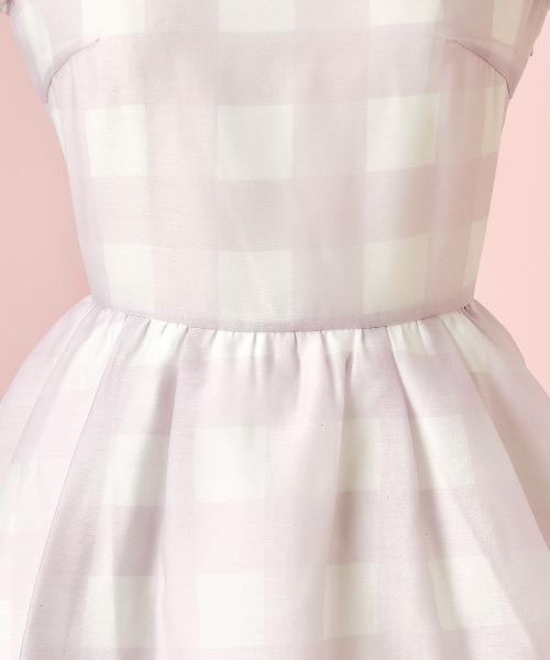 メルメモ Fairy love Gingham check ワンピース mellfy memory