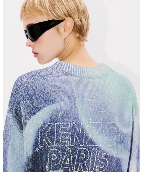 KENZO（ケンゾー）の「'KENZO Cloud Tiger' エンブロイダリー ジャンパー ユニセックス（ニット/セーター・メンズ・ブルー系その他・LARGE/MEDIUM/SMALL）」の7枚目の写真