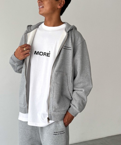 CANAL JEAN（キャナルジーン）の「1975 TOKYO　MOREロングTシャツ（Tシャツ/カットソー・レディース・スミクロ/ネイビー/ホワイト/グレー・LARGE/X-LARGE/MEDIUM）」の15枚目の写真