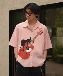 INTERPLAY（インタープレイ）の「【INTERPLAY x TAKERU】Acoustic Meow Open Collar Shirt(UINISEX)（シャツ/ブラウス）」