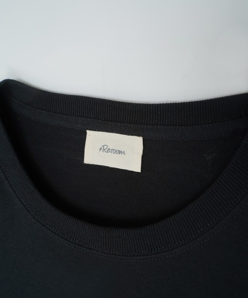 #Re:room(リルーム)の「Re:ワッペンスタンダードロングスリーブ(Tシャツ/カットソー・メンズ・ブラック/ホワイト・M-L/L-XL/S-M)」の16枚目の写真