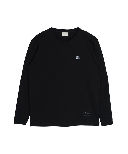 #Re:room(リルーム)の「Re:ワッペンスタンダードロングスリーブ(Tシャツ/カットソー・メンズ・ブラック/ホワイト・M-L/L-XL/S-M)」の14枚目の写真
