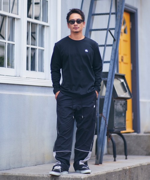 #Re:room(リルーム)の「Re:ワッペンスタンダードロングスリーブ(Tシャツ/カットソー・メンズ・ブラック/ホワイト・M-L/L-XL/S-M)」の18枚目の写真