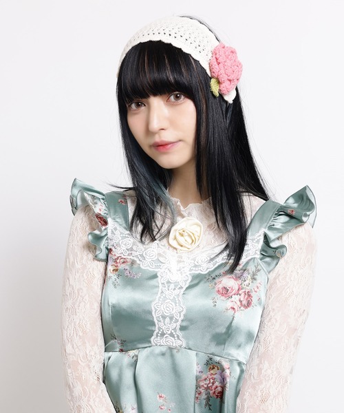 MILK(ミルク)の「Rose ヘアークロシェ(その他ヘアアクセサリー・レディース・C/A/B・FREE)」の2枚目の写真