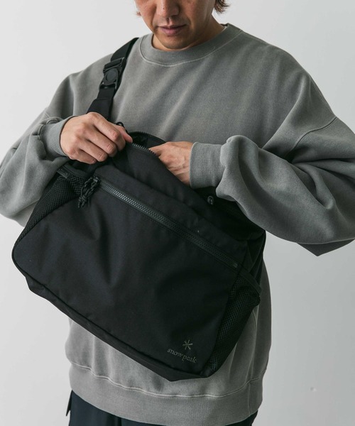  peak スノーピーク ショルダーバッグ ワンショルダーバッグ 17L snow peak ショルダーバッグ 「別注」Snow Peak Apparel×DOORS
