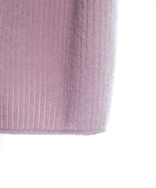 clear（クリア）の「フリルニットソービスチェ [ガーリー 着回し抜群 レイヤード]≪再入荷≫（ニット/セーター・レディース・グレー/アイボリー/ブラック/ラベンダー/ベージュ・F）」の15枚目の写真