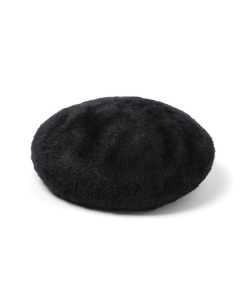 LAKOLE（ラコレ）の「シャギーベレー帽 / 145333（ハンチング/ベレー帽・レディース・オフホワイト/ブラック/グレー・FREE）」の6枚目の写真