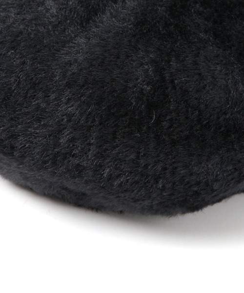 LAKOLE（ラコレ）の「シャギーベレー帽 / 145333（ハンチング/ベレー帽・レディース・オフホワイト/ブラック/グレー・FREE）」の8枚目の写真