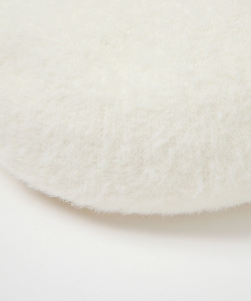 LAKOLE（ラコレ）の「シャギーベレー帽 / 145333（ハンチング/ベレー帽・レディース・オフホワイト/ブラック/グレー・FREE）」の10枚目の写真