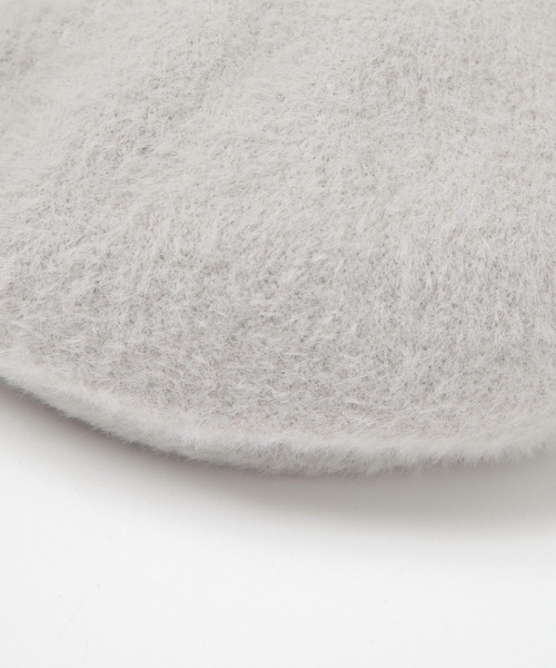 LAKOLE（ラコレ）の「シャギーベレー帽 / 145333（ハンチング/ベレー帽・レディース・オフホワイト/ブラック/グレー・FREE）」の11枚目の写真