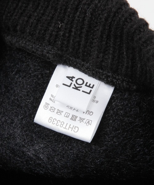 LAKOLE（ラコレ）の「シャギーベレー帽 / 145333（ハンチング/ベレー帽・レディース・オフホワイト/ブラック/グレー・FREE）」の13枚目の写真