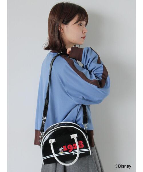 ehka sopo(エヘカソポ)の「【Disney】ミッキー&フレンズ/トラックジャケット(ブルゾン・レディース・グリーン/ボルドー/サックスブルー・F)」の21枚目の写真