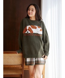 gelato pique（ジェラートピケ）の「エアモコSLEEPING DOG