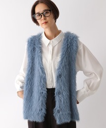 LEPSIM | 7ゲージシャギーベスト　153017(ベスト)