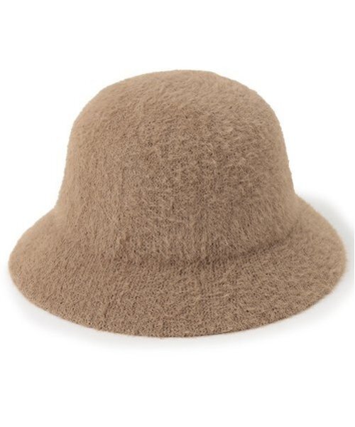 petit main（プティマイン）の「シャギーバケットハット（ハット・キッズ・モカ/アイボリー・50cm/52cm/54cm）」の4枚目の写真