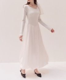 muguet | 【オケージョン対応】バルーンロングワンピース(ワンピース)