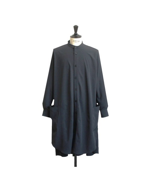 SISE(シセ)の「SISE NO COLLER LONG SHIRTS(シャツ/ブラウス・メンズ・ブラック・MEDIUM)」の3枚目の写真