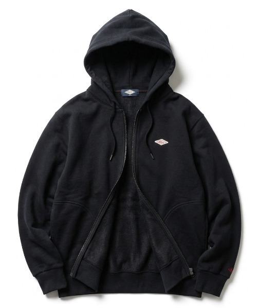 2026SS BALL/BOHR — тёплый воротник, винпойнт лого, свитшот‑парка, вышивка, sweet‑full zip parka, men’s trainer