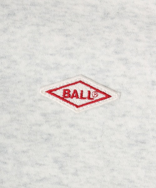 BALL(ボール)の「2026AW BALL/ボール 裏起毛 ワンポイントロゴ ワッペン刺繍 スウェットフルジップパーカー レディース メンズ トレーナー(パーカー・メンズ・グレー/ネイビー/ブラック/アッシュグレー/グリーン/チャコール・LL/L/M)」の13枚目の写真