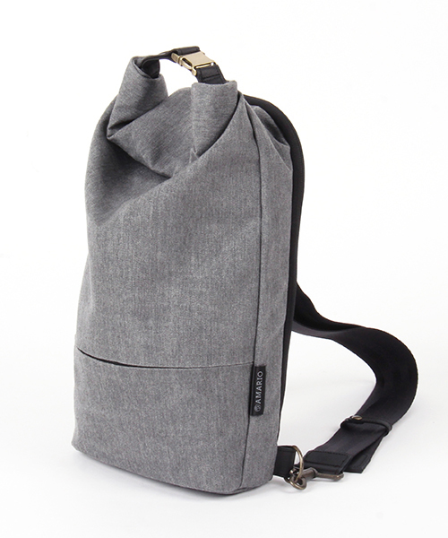 AMARIO(アマリオ)の「【AMARIO/アマリオ】crum BB onesholder bodybag/ワンショルダーボディバック(ボディバッグ/ウエストポーチ・メンズ・グレー/ネイビー/ブラック/ホワイト系その他・FREE)」の12枚目の写真