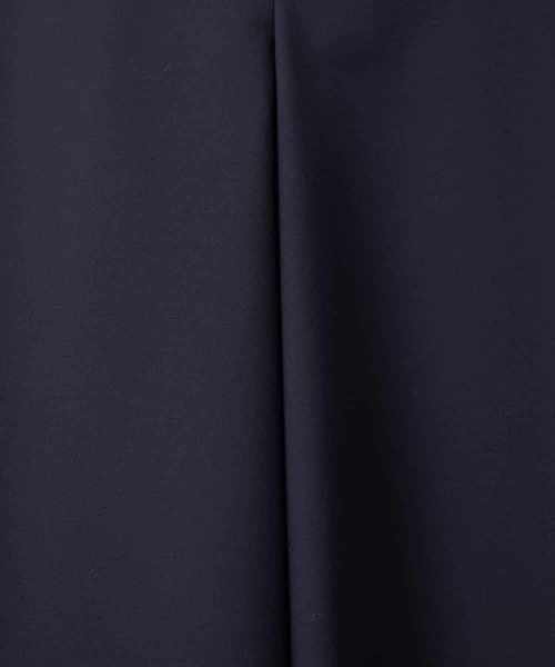MICHEL KLEIN（ミッシェル・クラン）の「[3サイズ展開]ストレッチタックワイドパンツ（その他パンツ・レディース・グレー/チャコールグレー/ネイビー・38/36）」の5枚目の写真