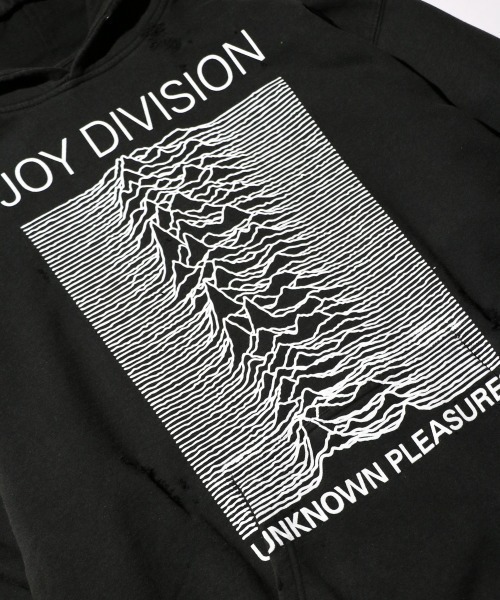 THRIFTY LOOK（スリフティールック）の「THRIFTY LOOK / スリフティールック WORN-OUT BAND HOODIE 'JOY DIVISION' ジョイディビジョン ダメージ加工（パーカー・メンズ・ブラック・X-LARGE/XX-LARGE/MEDIUM/LARGE）」の8枚目の写真