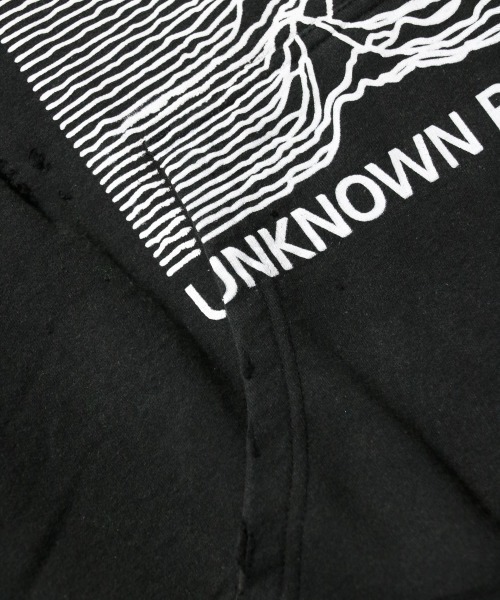 THRIFTY LOOK（スリフティールック）の「THRIFTY LOOK / スリフティールック WORN-OUT BAND HOODIE 'JOY DIVISION' ジョイディビジョン ダメージ加工（パーカー・メンズ・ブラック・X-LARGE/XX-LARGE/MEDIUM/LARGE）」の9枚目の写真