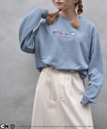 チャンピオンとトミーガールのダブルネームの可愛いパーカー パーカー 「Javaジャバコラボ」抜け感も叶える大人カジュアル。胸刺繍Bigヘンリー裏起毛指穴パーカー メンズ レディース