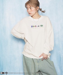 チャンピオンとトミーガールのダブルネームの可愛いパーカー パーカー 「Javaジャバコラボ」抜け感も叶える大人カジュアル。胸刺繍Bigヘンリー裏起毛指穴パーカー メンズ レディース