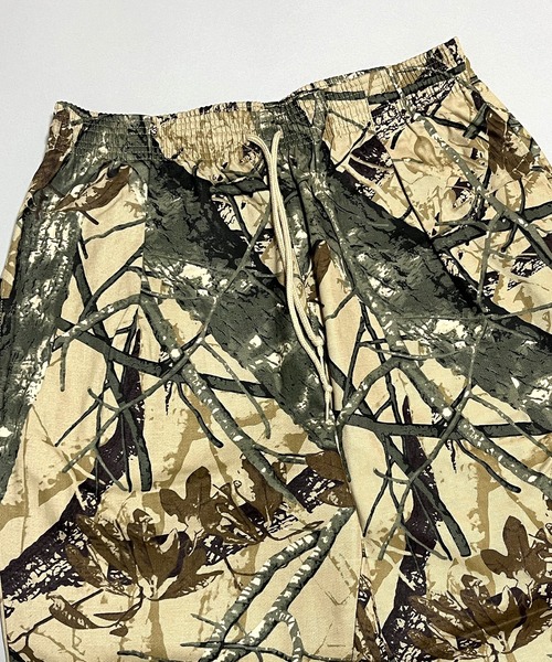 カモフラ シェフパンツ 迷彩 リアルツリー 総柄 ワイドパンツ メンズ