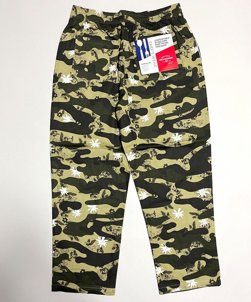 セール】カモフラ シェフパンツ 迷彩 リアルツリー 総柄 ワイドパンツ