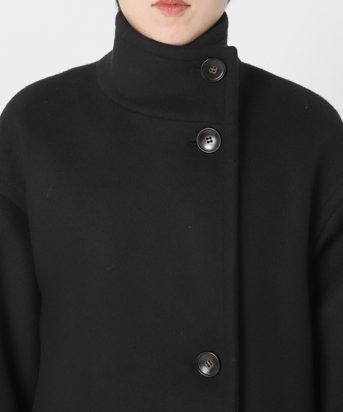 CITYSHOP(シティーショップ)の「《追加》STAND NECK コート 2(その他アウター・レディース・ブラック・36/38)」の16枚目の写真