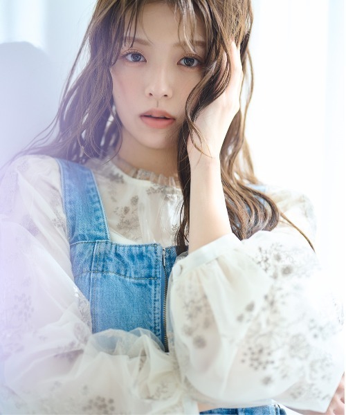 mysty woman（ミスティウーマン）の「フローラルチュール刺繍ブラウス  314960（シャツ/ブラウス・レディース・アイボリー/ブラック/ライトブルー/ピンクベージュ・FREE）」の19枚目の写真