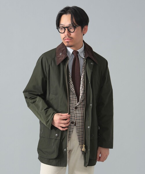 Barbour BEDALE CLASSIC FIT メモリーツイル ジャケット セール】【別注】Barbour / BEDALE CLASSIC FIT ポリエステル メモリー