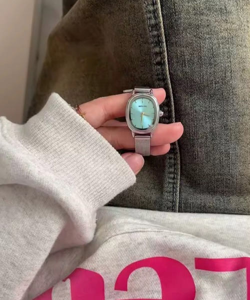 Port / ポート 】 クラシック オーバル メッシュベルト ウォッチ