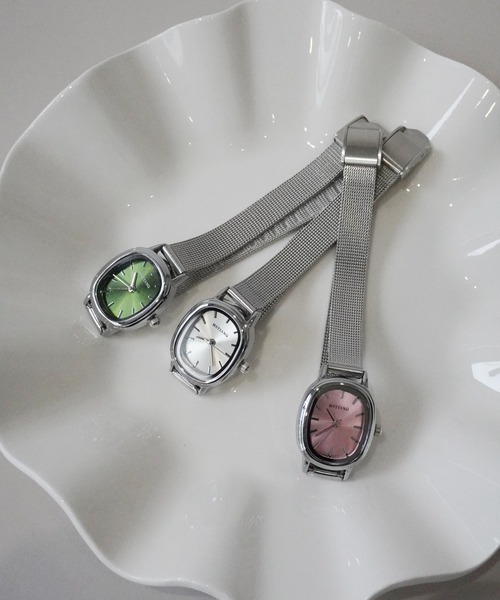 Port / ポート 】 クラシック オーバル メッシュベルト ウォッチ