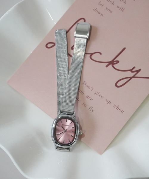 Port / ポート 】 クラシック オーバル メッシュベルト ウォッチ