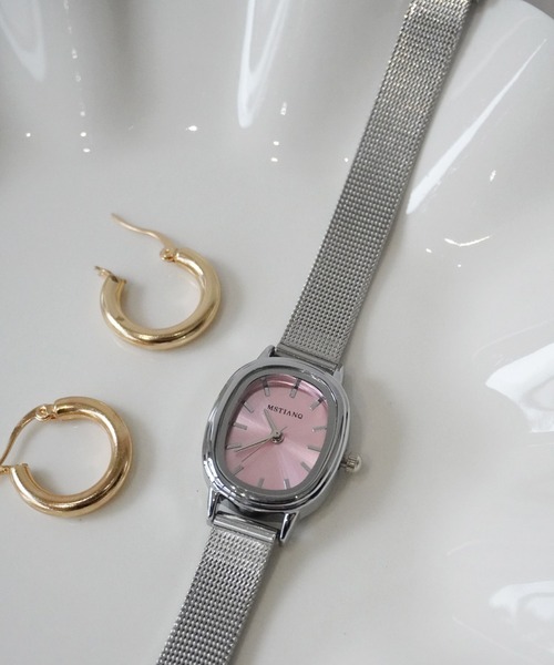 Port（ポート）の「【 Port / ポート 】 クラシック オーバル メッシュベルト ウォッチ / アナログ 腕時計 #（アナログ腕時計・レディース・ピンク/グリーン/シルバー/ブルー/パープル・FREE）」の13枚目の写真