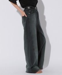 Anui | 【UNISEX/3サイズ展開】サークルブラストデニム(デニムパンツ)