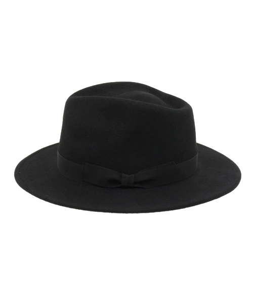 AMERICAN RAG CIE（アメリカンラグシー）の「AMERICAN RAG CIE　フェルトハット made in ITALY / 104-AZC-F115/426（ハット・メンズ・ブラック/ブラウン/オリーブ・59）」の4枚目の写真