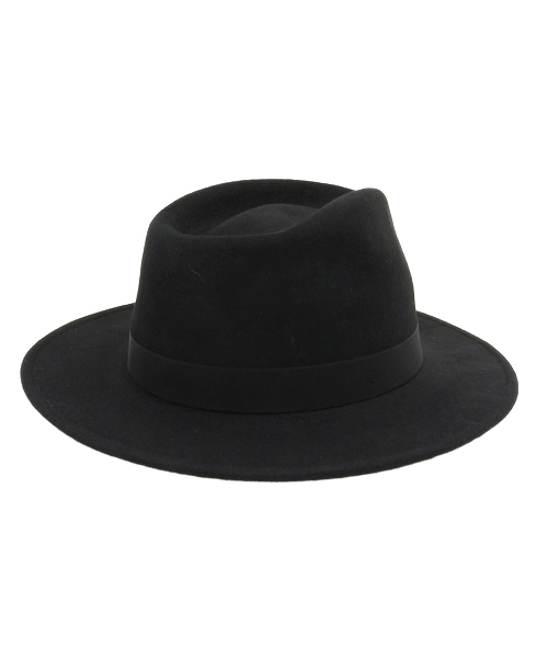 AMERICAN RAG CIE（アメリカンラグシー）の「AMERICAN RAG CIE　フェルトハット made in ITALY / 104-AZC-F115/426（ハット・メンズ・ブラック/ブラウン/オリーブ・59）」の5枚目の写真