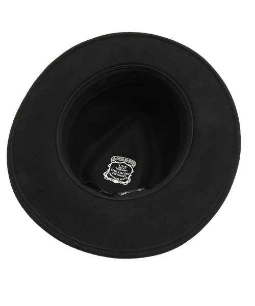 AMERICAN RAG CIE（アメリカンラグシー）の「AMERICAN RAG CIE　フェルトハット made in ITALY / 104-AZC-F115/426（ハット・メンズ・ブラック/ブラウン/オリーブ・59）」の6枚目の写真