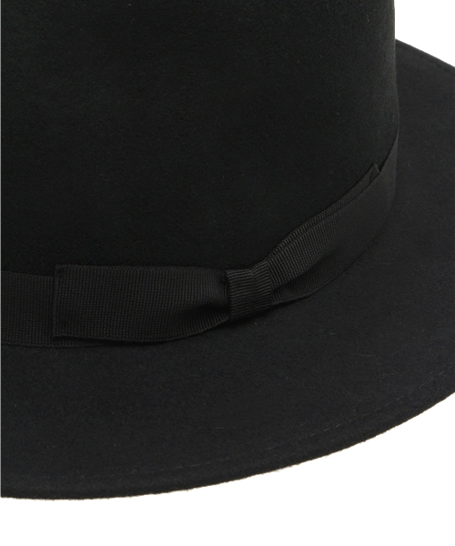 AMERICAN RAG CIE（アメリカンラグシー）の「AMERICAN RAG CIE　フェルトハット made in ITALY / 104-AZC-F115/426（ハット・メンズ・ブラック/ブラウン/オリーブ・59）」の7枚目の写真