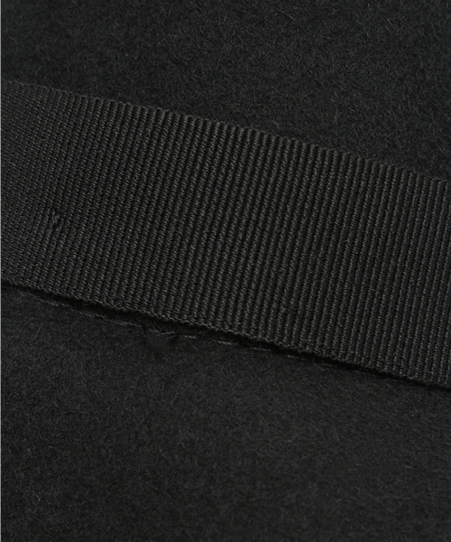 AMERICAN RAG CIE（アメリカンラグシー）の「AMERICAN RAG CIE　フェルトハット made in ITALY / 104-AZC-F115/426（ハット・メンズ・ブラック/ブラウン/オリーブ・59）」の10枚目の写真